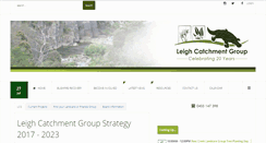 Desktop Screenshot of leighcatchmentgroup.org